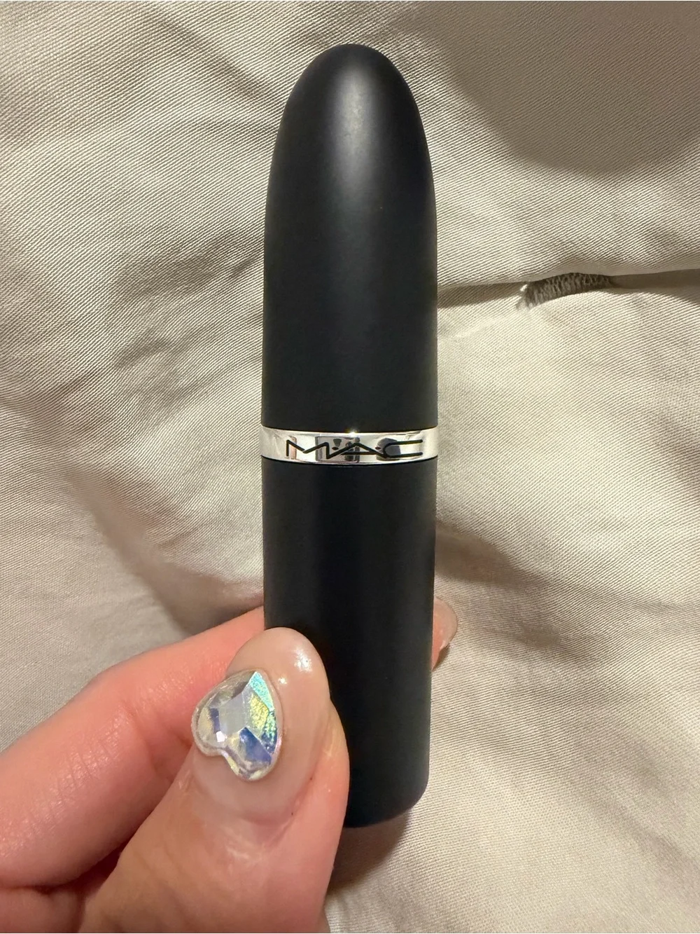 MAC Cosmetics Cremesheen Satin Lipstick Peachstock